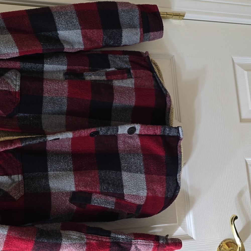 Black Rivet Coat - Picture 4 of 6